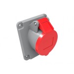 priza industriala bemis bc1-1504-2420, 3p+e, 16a, 380v, unghi 45° ip44