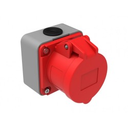 priza industriala bemis bc1-1505-2510 3p+n+e, 16a, 380v, aparenta, ip44