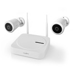sistem de supraveghere pentru exterior nedis, 2x camere, smart, wifi, 1080p, ip65, mod vedere nocturna sistem de supraveghere pentru exterior nedis, 2x camere, smart, wifi, 1080p, ip65, mod vedere nocturna