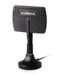 adaptor wireless ac600, dual band, antena externa, negru, ew-7811dac edimax