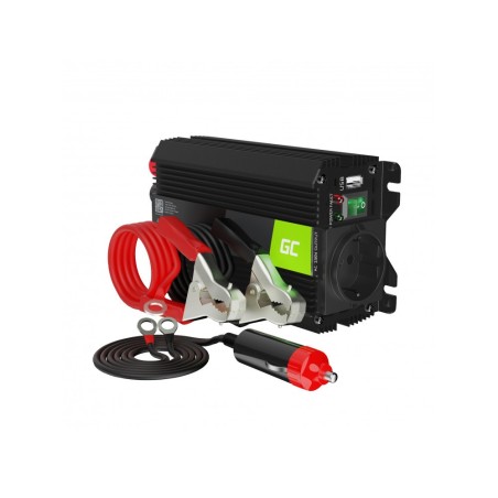 invertor de tensiune 24v -  230v, 300w, invgc02, greencell pro