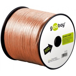 cablu difuzor transparent 2x4.0, 100m pe tambur