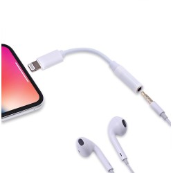 adaptor lightning tata - 3.5mm mama 10cm well