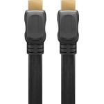 cablu plat hdmi 19 pini tata  hdmi 19 pini tata, 1.4, functie ethernet, 3 m, goobay