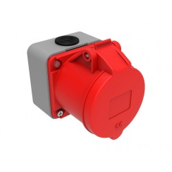 priza industriala bemis bc1-3505-2510 3p+n+e, 32a, 380v, aparenta, ip44