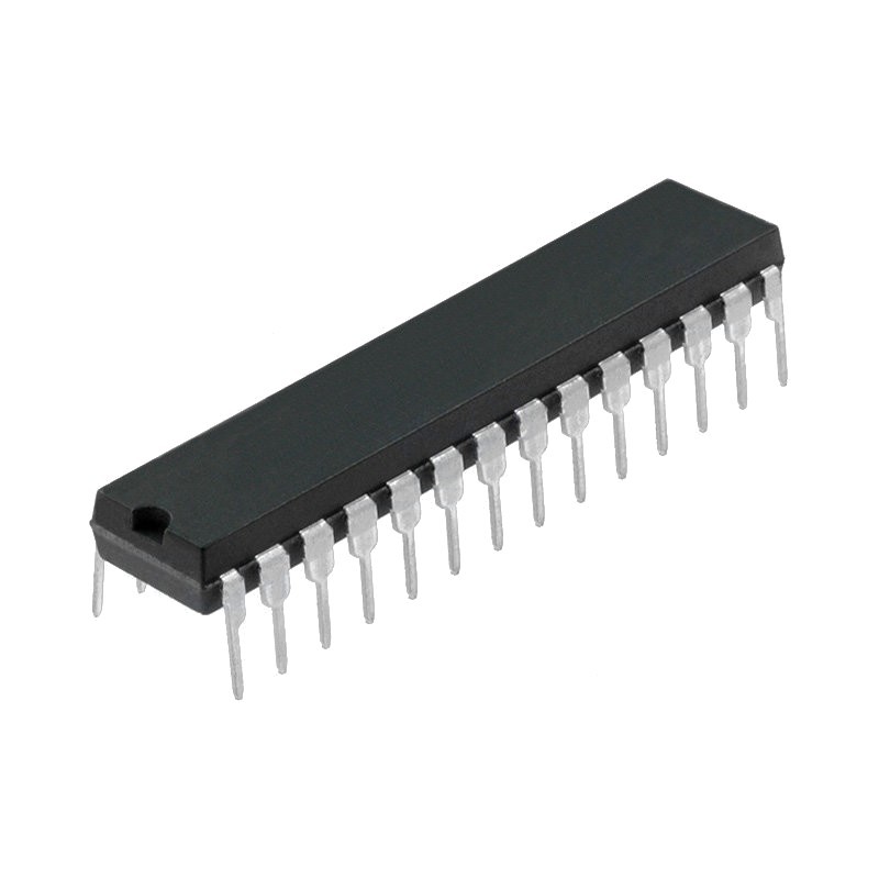 Microcontroler AVR EEPROM: 1kB SRAM: 2kB Flash: 32kB DIP28