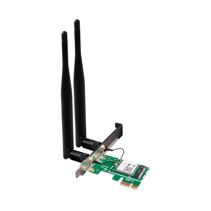placa de retea pci express wireless ac1200, 2 antene externe e12 tenda