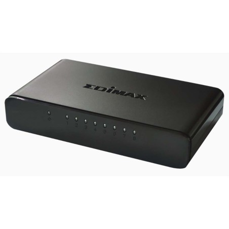 switch edimax es-3308p, 8 porturi 10/100 mbps