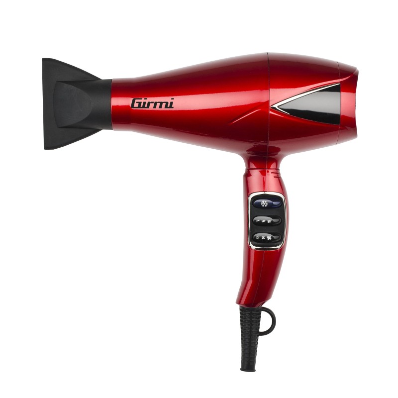 uscator de par ph60 1900-2300w 2 viteze 3 trepte rosu girmi