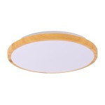 plafoniera woody led 30w 40cm 3000-6000k, erste