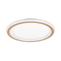 plafoniera gold 40w 40cm 3000-6500k, auriu, erste
