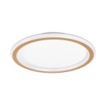 plafoniera gold 40w 40cm 3000-6500k, auriu, erste