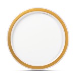 plafoniera gold 40w 40cm 3000-6500k, auriu, erste