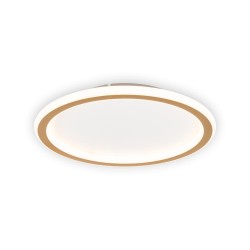 plafoniera gold 40w 40cm 3000-6500k, auriu, erste