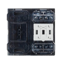 moda voice, intrerupator cruce 2m, antracit mat, elbi