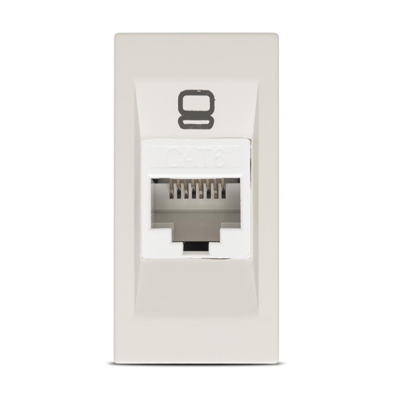 moda voice, priza utp cat6e 1m, bej mat, elbi