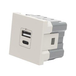 moda voice, priza usb a+c 5v 2,4a 2m, elbi