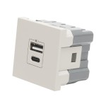 moda voice, priza usb a+c 5v 2,4a 2m, elbi