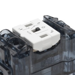 moda voice, intrerupator led 1m, alb, elbi