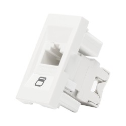 moda voice, priza utp cat6e 1m, alb mat, elbi