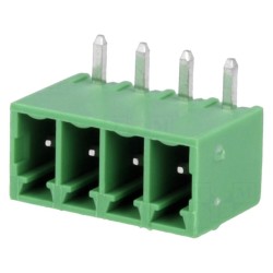 Conectori, Regletă de conexiuni deconectabilă 3,5mm 4 pini soclu tată -1, dioda.ro