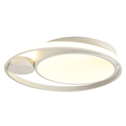 plafoniera yumo 36w 198lm 4000k 420mm, alb, erste