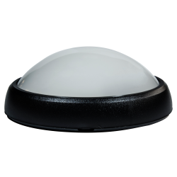 lampa bat led ovala 8w ip65 negru