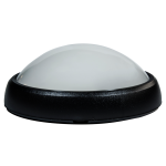 lampa bat led ovala 8w ip65 negru