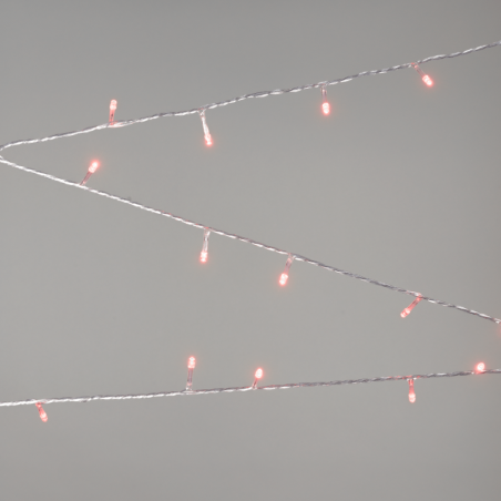 instalatie craciun rosu 100 led 8m ip20