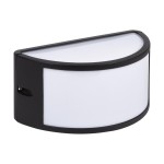 aplica exterior sorey negru 1xe27 60w ip44