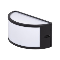 aplica exterior sorey negru 1xe27 60w ip44