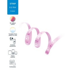 banda led 1m rgbw 11w 800lm ip20 wifi, wiz