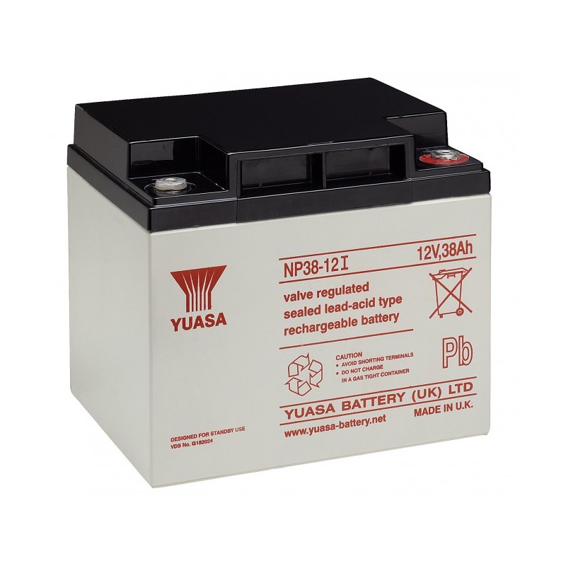 acumulator plumb acid 12v 38ah, yuasa (np38-12i)
