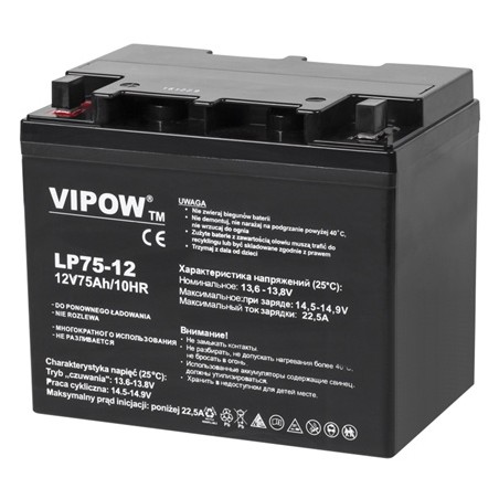 acumulator gel plumb 12v 75ah