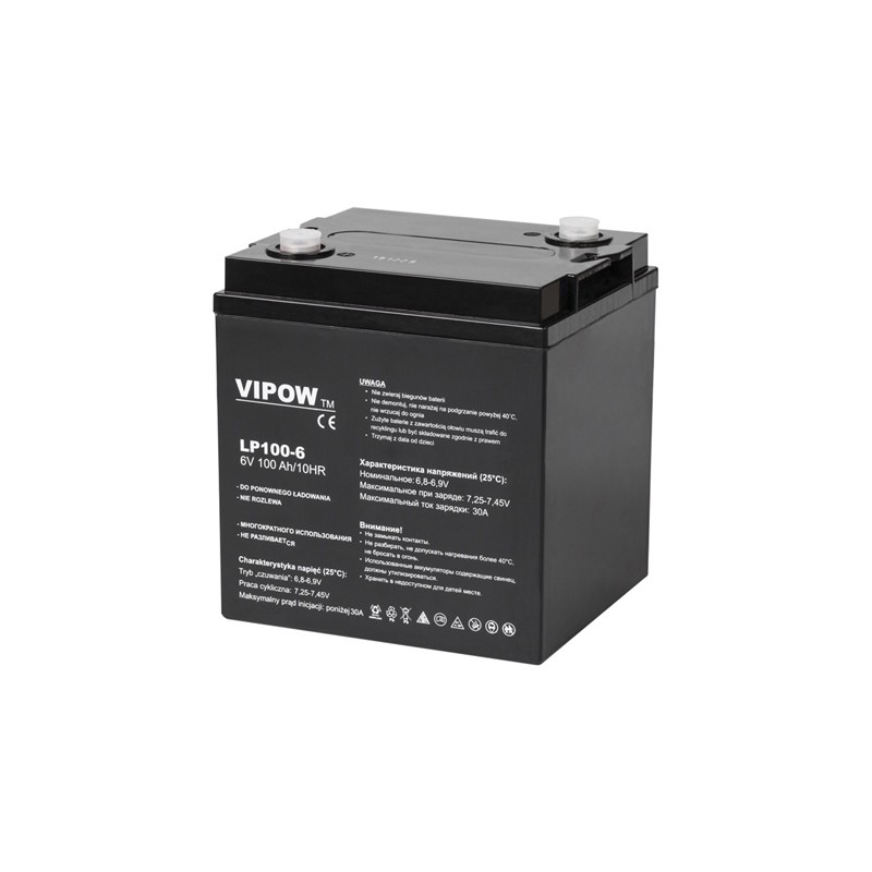 acumulator vipow 6v, 100ah