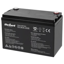 acumulator gel 12v 100ah rebel