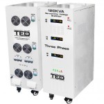 Stabilizator tensiune 120KVA 85KW, Trifazat, TED