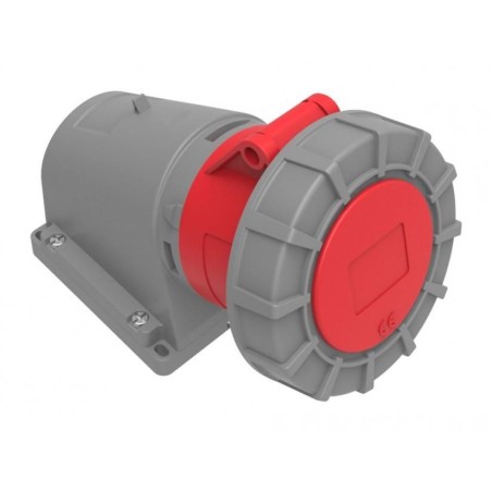 priza industriala bemis bc1-3504-7535  3p+e, 32a, 380v, aparenta, unghi 90°, ip67