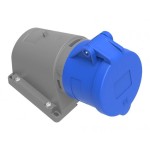 priza industriala bemis bc1-3403-2535 2p+e, 32a, 220v, aparenta, unghi 90°, ip44