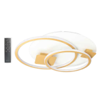 plafoniera  elipse led 80w 5800lm cct3000-6500k, erste