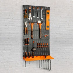 panou organizator de scule, de perete, 50 x 33 cm