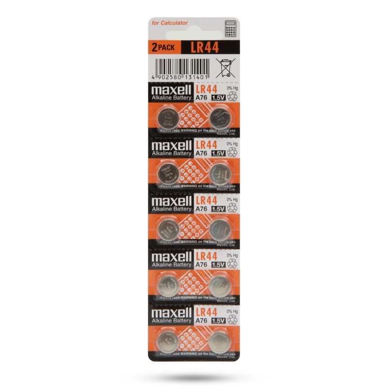 maxell - baterie tip buton lr44 alkaline • 1,5v maxell - baterie tip buton lr44 alkaline • 1,5v