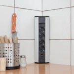 bloc multipriza de colt 4 x 250v, 16a / 2 x usb, 2,1a