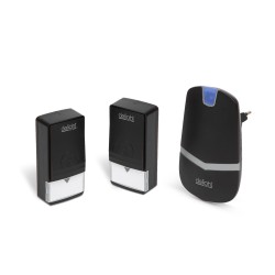 sonerie digitala fara fir si fara baterie, cu 2 unitati de exterior - kinetic