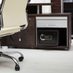 seif digital cu scanner de amprente si tastatura