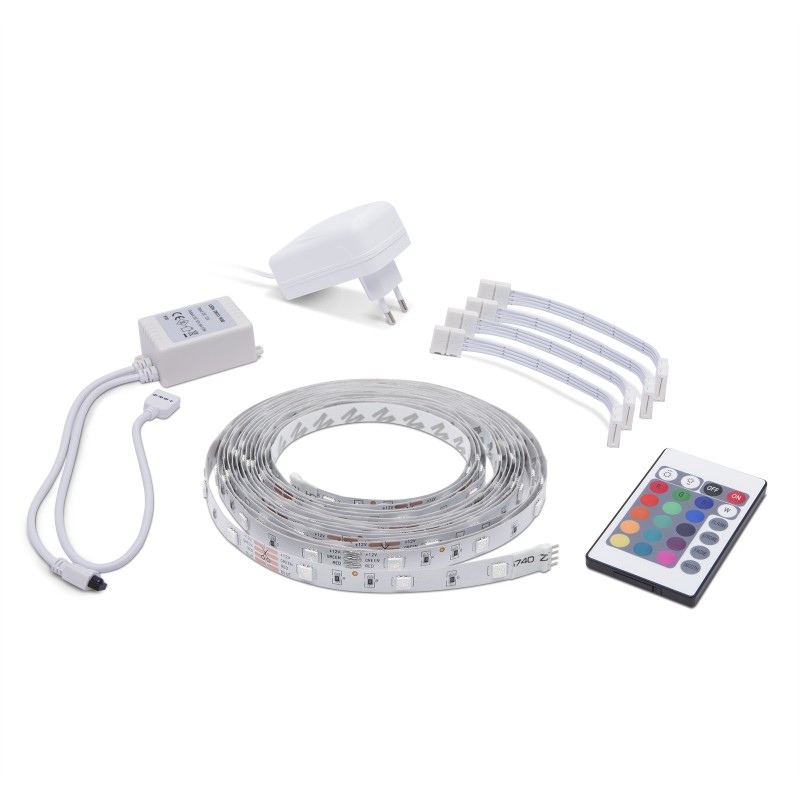 set banda led rgb, 5m, ip20