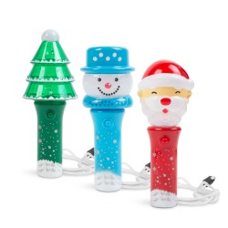 mini-felinar de craciun - cu led - 13,5 cm - 3 feluri