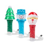 mini-felinar de craciun - cu led - 13,5 cm - 3 feluri