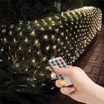 plasa luminoasa led - 100 leduri alb-cald - 1.5 x 1.5 m - 230v - cu telecomanda plasa luminoasa led - 100 leduri alb-cald - 1.5 x 1.5 m - 230v - cu telecomanda