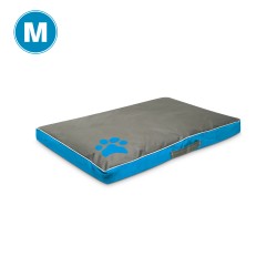 pat pentru caini si pisici - 85 x 55 x 8 cm - albastru